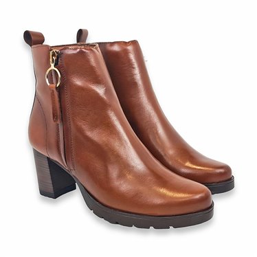 Luxe Comfort Leather Ankle Boots