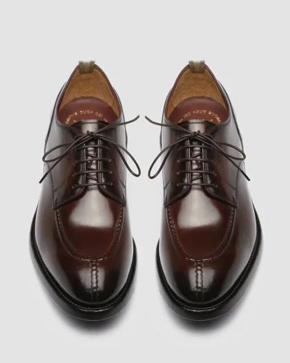 Refined Leather Derby Shoes