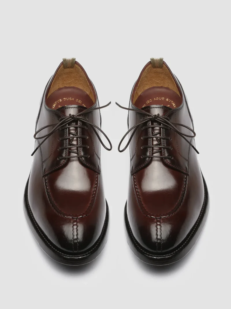 Refined Leather Derby Shoes