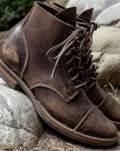 Vintage Leather Boots